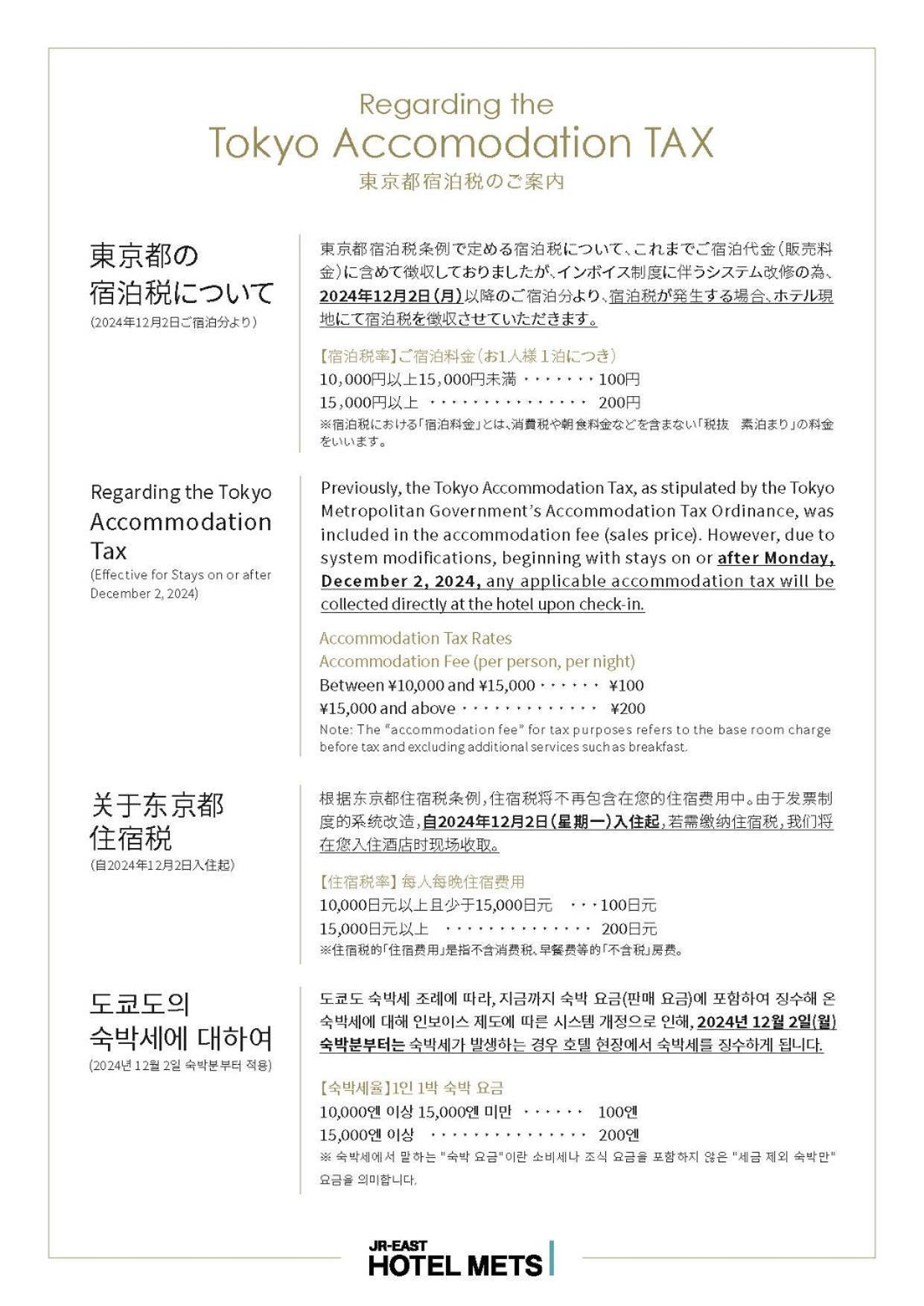 Jr-East Hotel Mets Kokubunji Εξωτερικό φωτογραφία